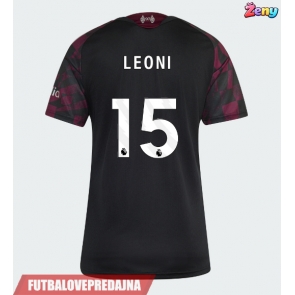 Lacne Ženy Futbalové dres Liverpool Giovanni Leoni #15 2026-27 Krátky Rukáv - Tretina